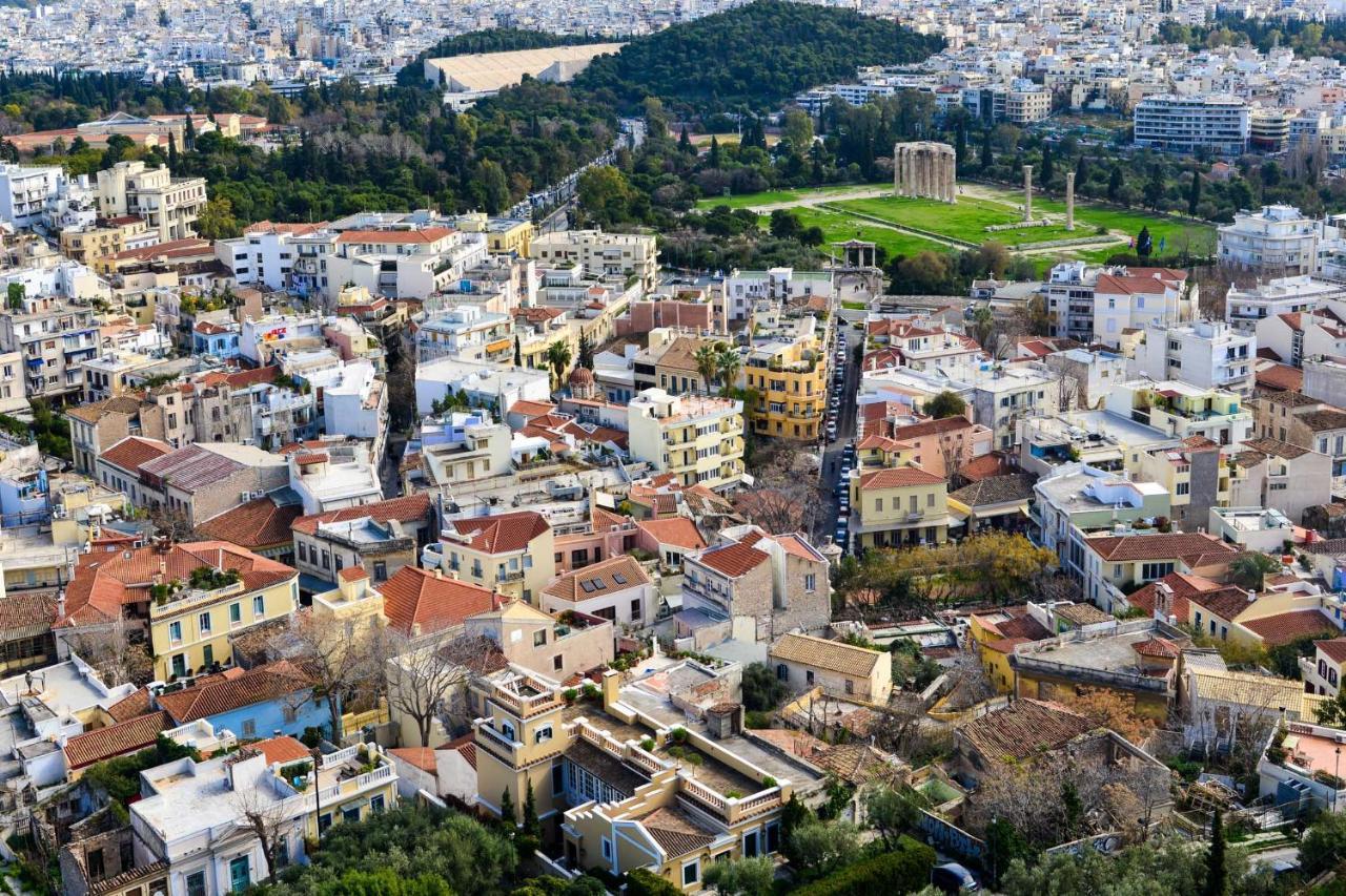 Athens Cozy Studio 4 Min Walk To The Acropolis Hil Apartment Bagian luar foto